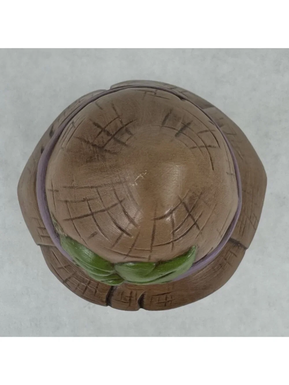 Vtg Hand-Painted Ceramic Pumpkin Jar 5.5